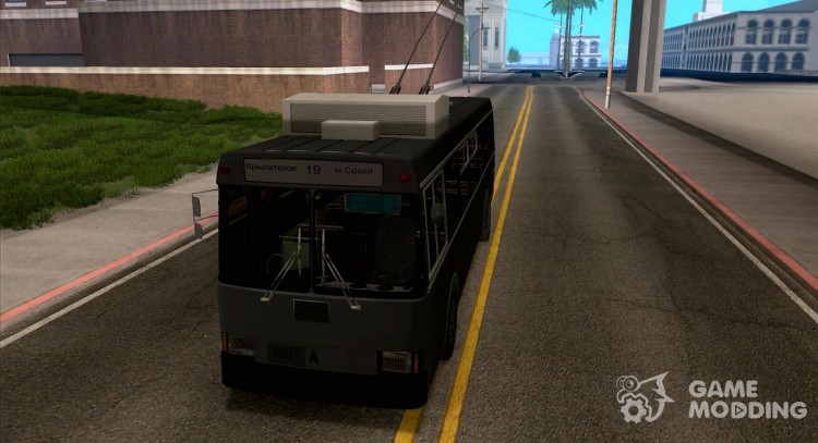 Trolleybus LAZ 52522 for GTA San Andreas