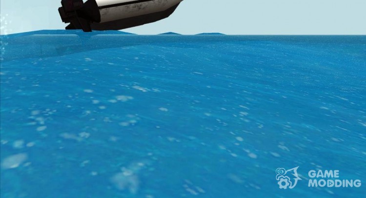 El agua de mar y el resplandor de los faros para GTA San Andreas