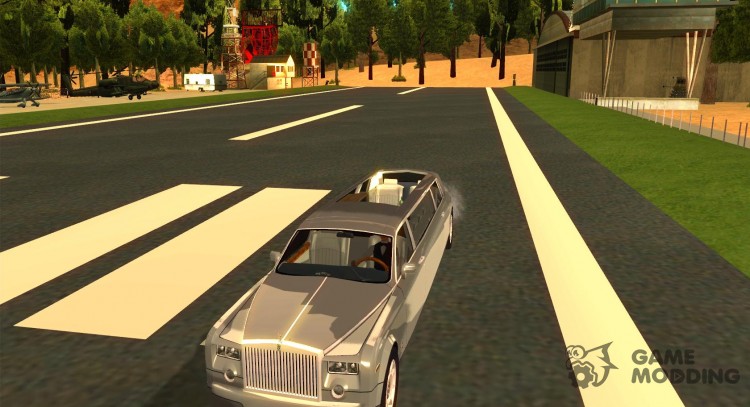 Rolls-Royce Phantom Limousine con controlador 2003 para GTA San Andreas