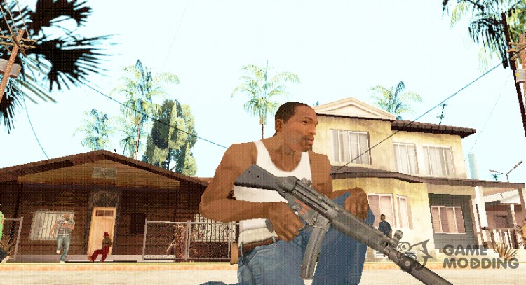 Silenced MP5 для GTA San Andreas