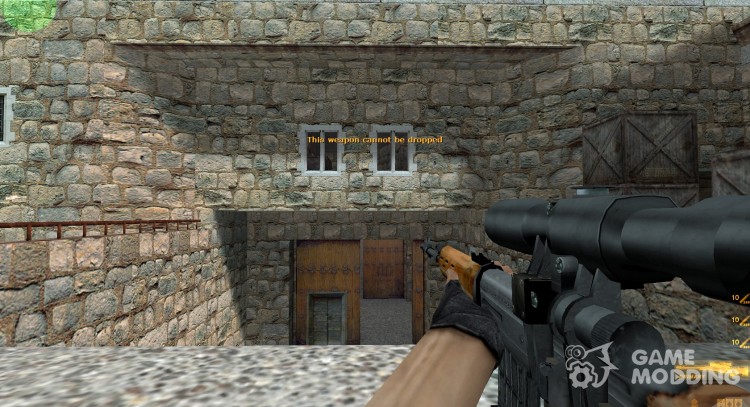 Снайперская винтовка Драгунова для Counter Strike 1.6