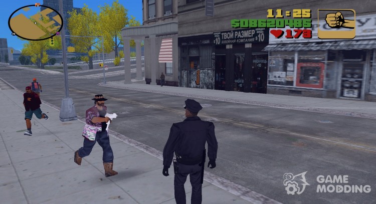 HUD Colors from LCS for GTA 3