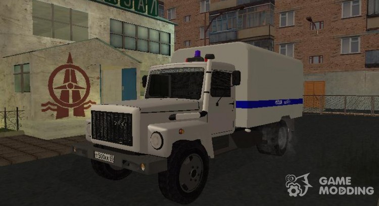 Gaz 3309 Police for GTA San Andreas
