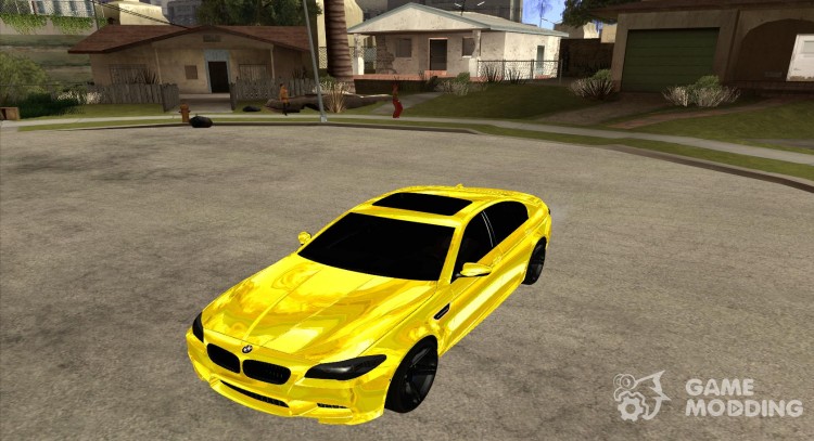 BMW M5 F10 Gold for GTA San Andreas