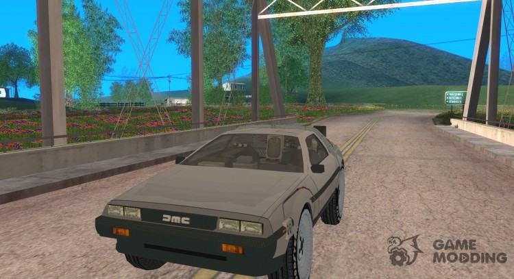 DeLorean DMC-12 (BTTF1) для GTA San Andreas