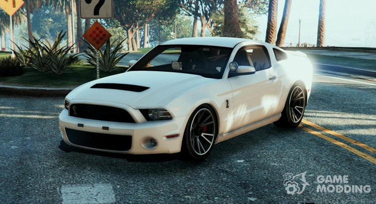 Unmarked Mustang GT500 for GTA 5