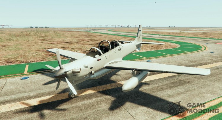 Embraer A-29B super Tucano para GTA 5