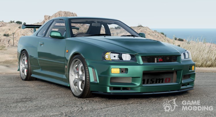 Nissan Skyline GT-R Nismo Z-Tune (BNR34) 2005 для BeamNG.Drive