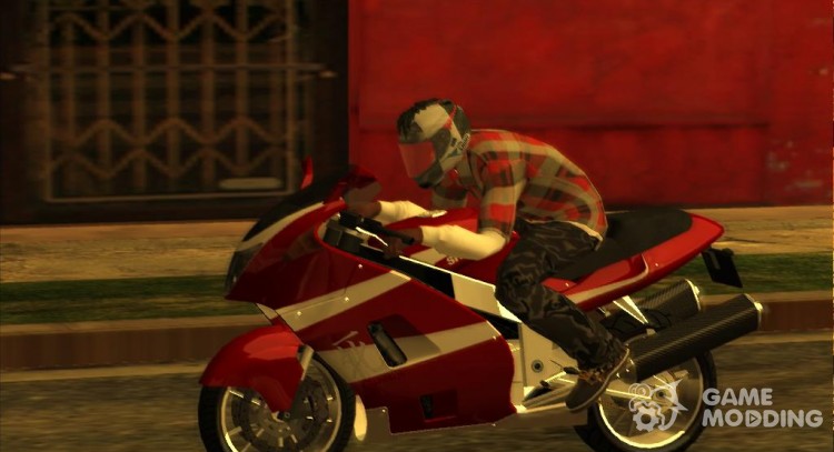 GTA 5 Moto Driving Animation for GTA San Andreas