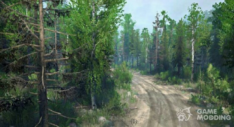 Hill Map for Spintires 2014