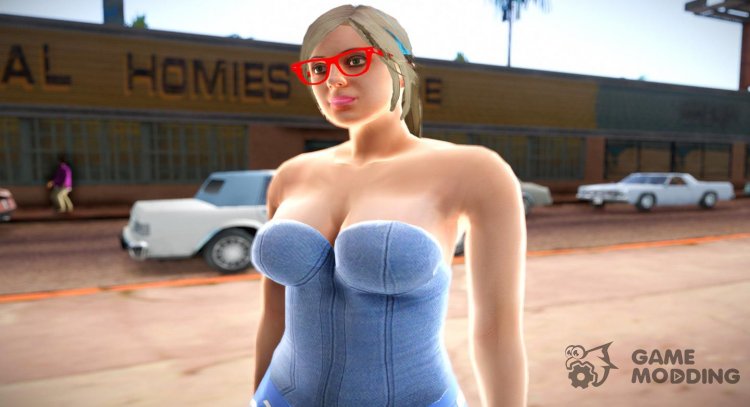GTA Online Azar Piel Femenina para GTA San Andreas