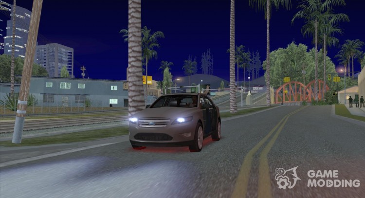 Красная неоновая подсветка для GTA San Andreas