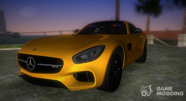 El Mercedes-Benz AMG GT FBI para GTA Vice City