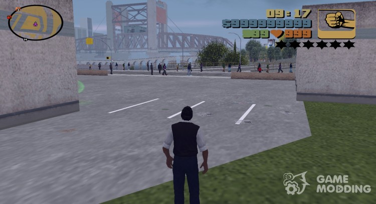 HUD and Radar from the anniversary version for GTA 3