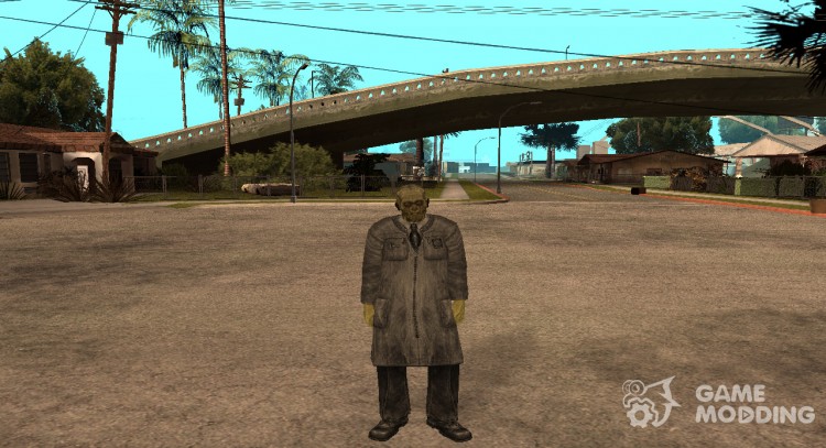 Zombie scientist from s. t. a. l. k. e. R for GTA San Andreas