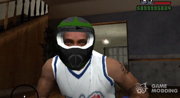 Helmet Monster Energy for GTA San Andreas
