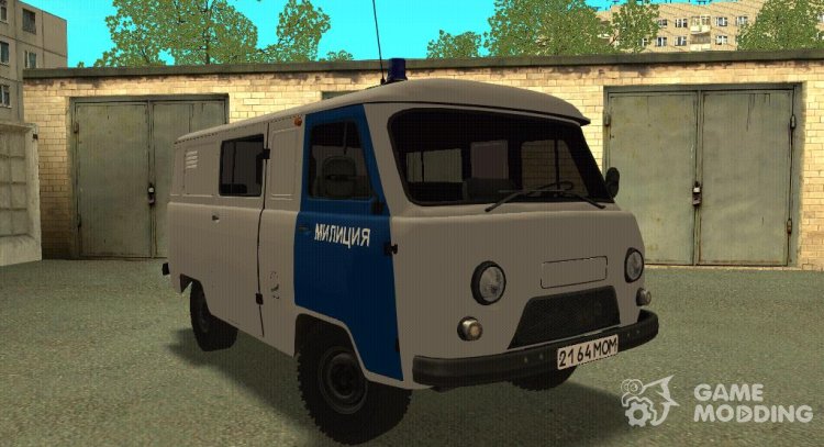 UAZ 3962 Police for GTA San Andreas