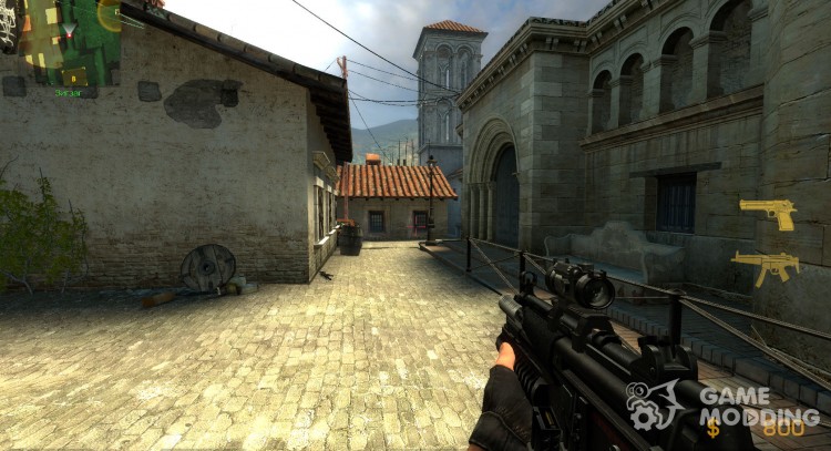CSS Default MP5 Anims M203 for Counter-Strike Source