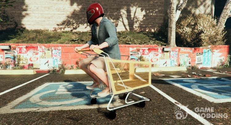 Shopping Cart - Trolley - Fun Vehicle  for GTA 5