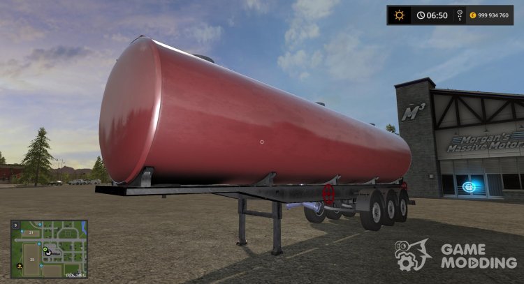 Barrel for water, oil and milk for Farming Simulator 2017