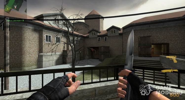 ebit/Headshot's Gerber Silver Trident for Counter-Strike Source