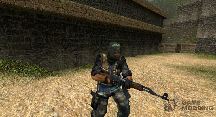 Camoed Phoenix dude for Counter-Strike Source