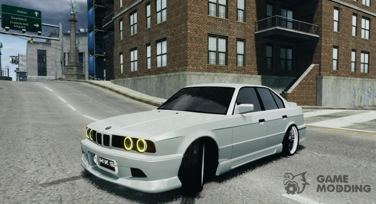 Bmw 535i (E34) tuning for GTA 4