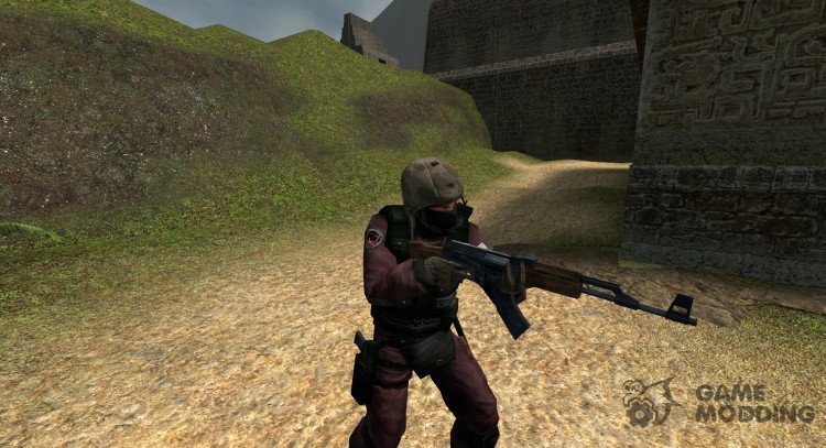 Красный GSG-9 для Counter-Strike Source