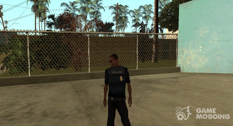 La policía de la armadura (Mod loader) para GTA San Andreas