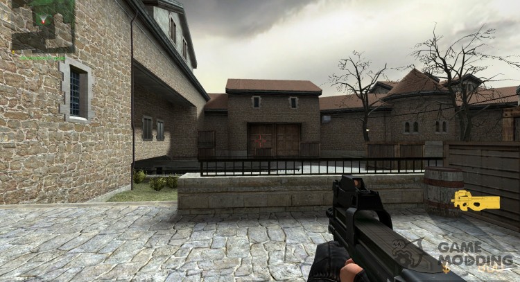 Black P90 for Counter-Strike Source