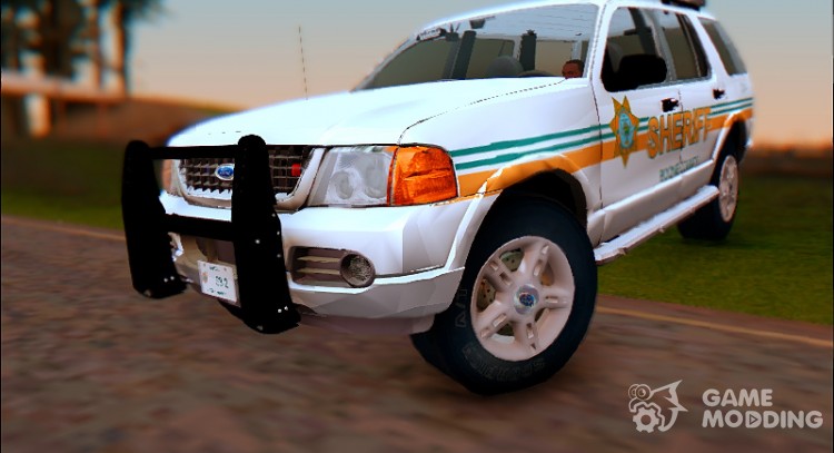 2002 Ford Explorer Bone County Sheriff's Office для GTA San Andreas