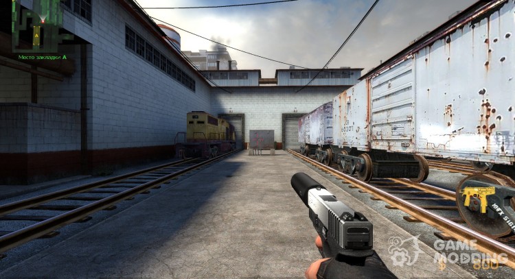 silenced glock27 - tmp for Counter-Strike Source