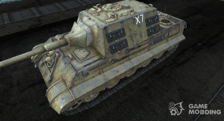 8.8 centímetros Pak 43 para JagdTiger una tela de esmeril para World Of Tanks