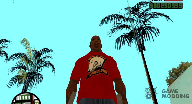 Virtus.pro T-shirt for GTA San Andreas