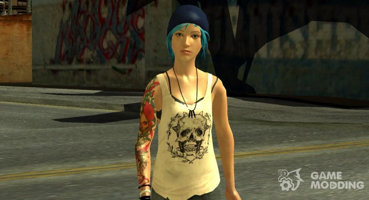 Chloe Price From Life Is Strange (Price Shirt Episode 4) для GTA San Andreas