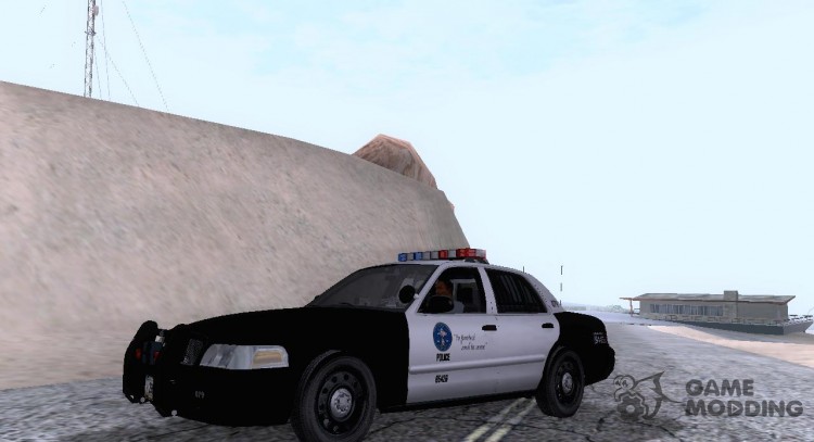 Ford Crown Victoria Police Interceptor de LSPD para GTA San Andreas