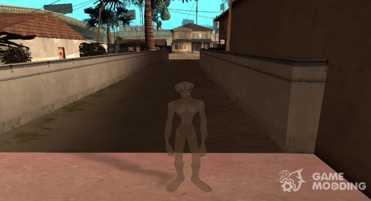 Привидение из Алиен сити для GTA San Andreas