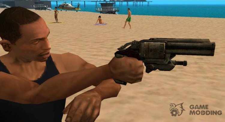 Boltock Pistol From Gears Of War 3 para GTA San Andreas