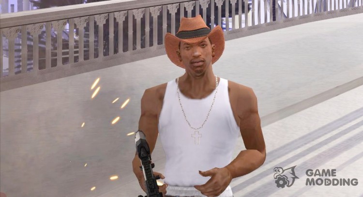 Ковбойская шляпа из GTA Online для GTA San Andreas