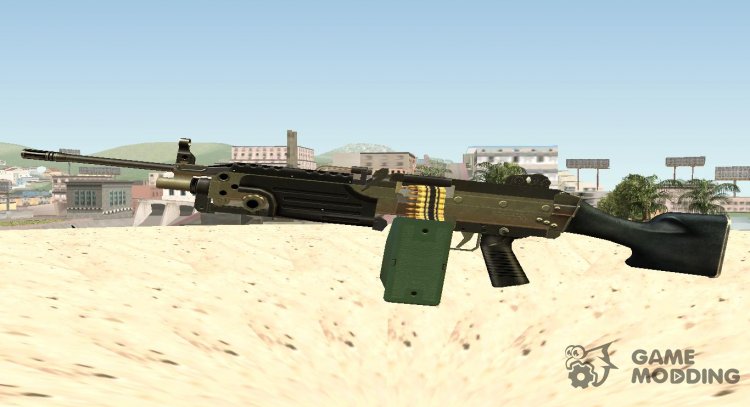 GTA IV EFLC Advanced MG (M249) for GTA San Andreas