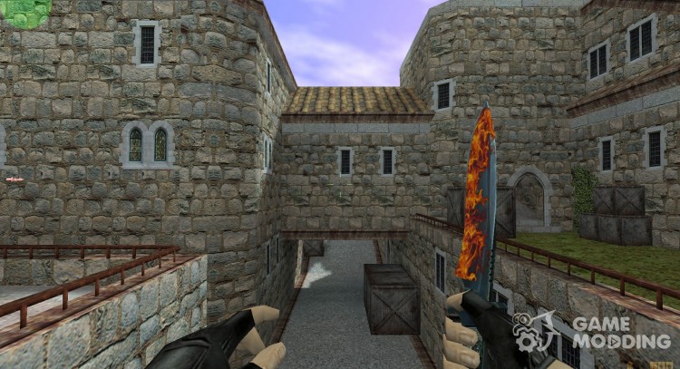 Fire Knife for Counter Strike 1.6