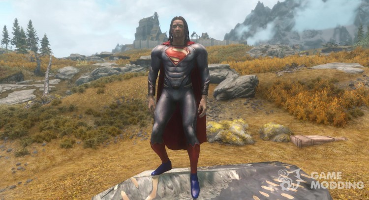 Man of Steel Suit para TES V: Skyrim