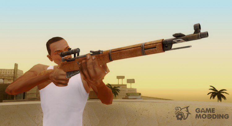 Mosin-Nagant M44 Sniper для GTA San Andreas