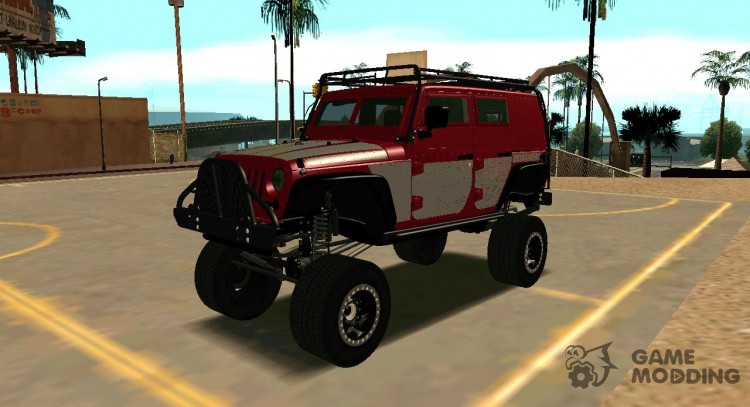 Jeep Wrangler 2013 for GTA San Andreas