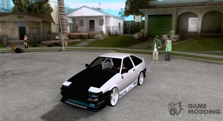Toyota AE86 Trueno Or ' Touges ' Drift for GTA San Andreas