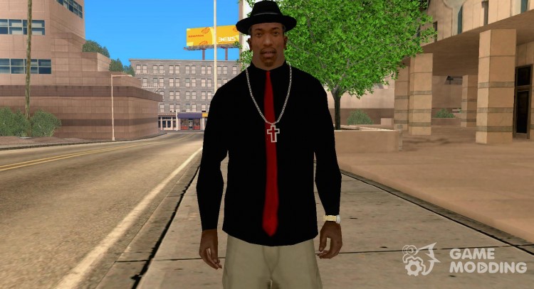 Red Shirt with Tie for GTA San Andreas