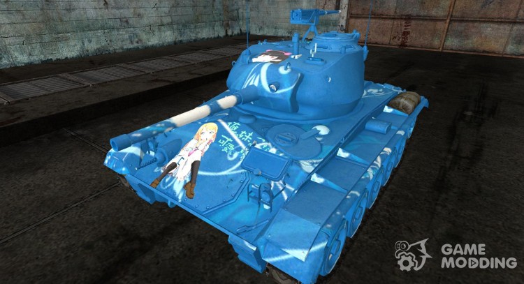 Tela de esmeril para M24 Chaffee para World Of Tanks