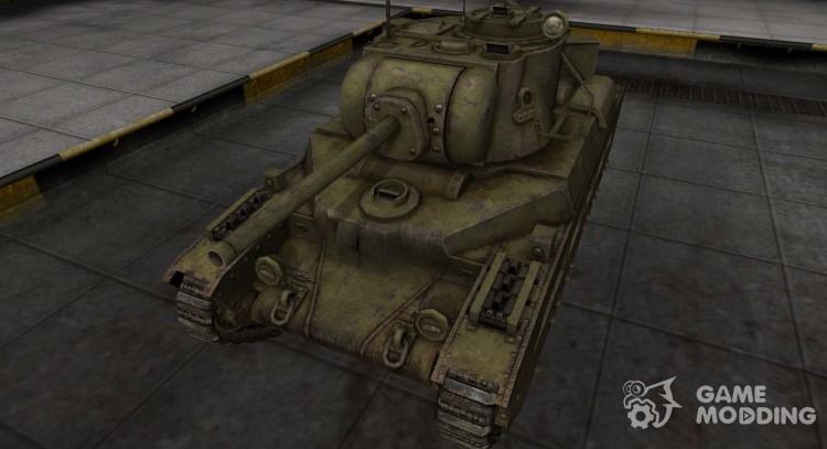 La piel para el matilda IV en расскраске 4БО para World Of Tanks
