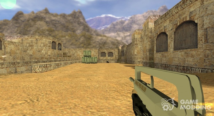 Grey Famas for Counter Strike 1.6