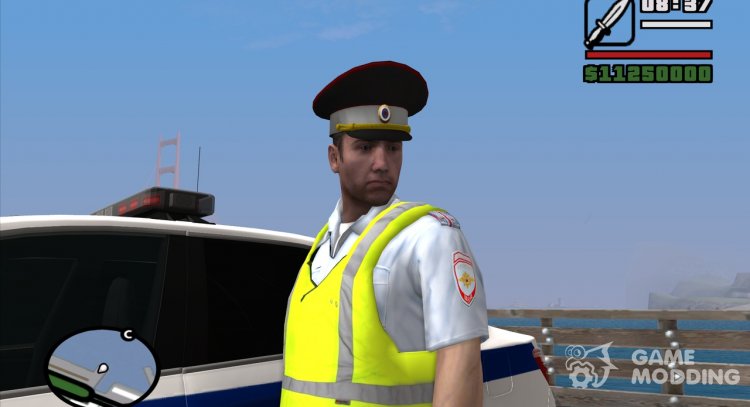 DPS officer in the form of the new for GTA San Andreas